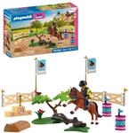 PLAYMOBIL | I Love Horses | Turnierreitplatz | Hindernis‑Parcours mit