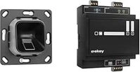 EKEY 203752 xLine Fingerprintset f&uuml;r Unterputzmontage, ohne Rahmen, Schwarz
