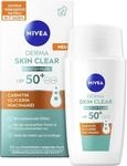 NIVEA Gesichtspflege mit LSF 50+, nicht fettende Sonnencreme mit Carnitin,...