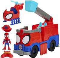Marvel Spidey und Seine Super-Freunde Rescue-Webs Feuerwehrauto, Action-Figur...
