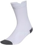 adidas Unisex Running Comfy Crew Sock Socks, white/grey two, M