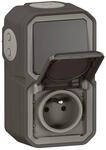 LEGRAND - Wasserdichte Steckdose und Wechselschalter IP55 Plexo &ndash; Steckdose 2P + T
