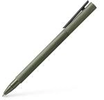Faber-Castell 146156 - Tintenroller Neo Slim Aluminium, olivgr&uuml;n