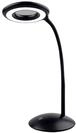 Maximex LED-Schreibtischleuchte 8-fach Lupe Schwarz - Schreibtischlampe mit...