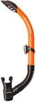 SCUBAPRO Escape Semi Dry Schnorchel mit Entl&uuml;ftungsventil und Spritzschutz, Orange