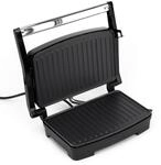 Huslog Sandwichmaker, Panini-toaster, Elektrischer Grill, Schwarz, 1000W