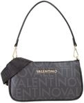 Valentino Schultertasche Umh&auml;ngetasche Regina Re Shoulder Bag Nero anthrazit