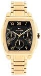 Tommy Hilfiger Multi Zifferblatt Quarz Uhr Goldfarben mit Goldfarben...