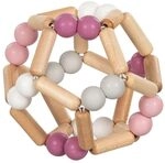 goki Baby 65344 - Greifling Ball aus Holz und Silikon f&uuml;r Babys &ndash; Made in...
