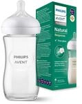 Philips Avent Glasflasche Natural mit Responsivem Schnuller 240ml, 1 St&uuml;ck
