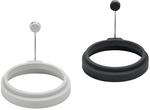 Lurch 70271 Eiformer Rund 2er Set aus 100% BPA-freiem Premium-Platin-Silikon