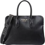 Replay Damen Tasche, Black 0098 (Schwarz), Einheitsgr&ouml;&szlig;e