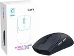 MSI Forge 340 Wireless Navy Kabellose Gaming Maus | Optischer Sensor 12.000 DPI,
