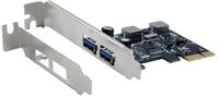 EX-11192 2-Port USB 3.2 Gen 1 PCIe Karte
