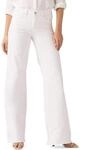 318 Shaping Wide Leg Soft Clean White