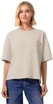 Street One Studio T-Shirt im Silk-Look mit Brusttasche creamed Sand 34