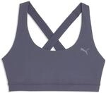 PUMA Damen CLOUDSPUN Trainings-BH S, Inky Depths Gray