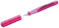 Pelikan Pelikano Junior Schulf&uuml;ller f&uuml;r Linksh&auml;nder in Pink, Feder L, 1...