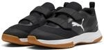 Puma VARION 3 V JR Indoor Court Shoe, Black-Aqua Glow, 45 EU