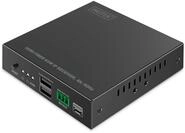 DIGITUS HDMI Fiber KVM IP Extender Receiver f&uuml;r DS-55348 &ndash; UHD 4k 60Hz |...