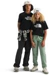 THE NORTH FACE Kinder Evolution Half Dome SS T-Shirt, TNF Black, 12 Jahre