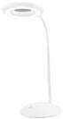 Maximex LED-Schreibtischleuchte 8-fach Lupe Wei&szlig; - Schreibtischlampe mit Lupe...