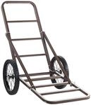 VEVOR Wildkarren, zusammenklappbarer Wildkarren 136 kg, Wildtransporter mit 2...