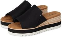 Toms Plateau-Pantoletten Damen Komfort Keilabsatz Sandalen - Stilvolles Design und