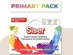 Siser&reg; Sublimatic Marker - Grundpackung. Set mit 6 Markern f&uuml;r Bastelartikel.