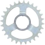 Esjot Steck-Zahnkranz-03370491 Steck-Zahnkranz Silber 28 Z&auml;hne