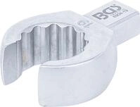 BGS Einsteck-Ringschl&uuml;ssel - offen - 19 mm - Aufnahme 9 x 12 mm 6904-19