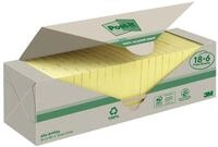 Post-it Recycling-Notes, 18 + 6 Bl&ouml;cke + 6 Gratis (2400 Blatt), 76 x 76 mm