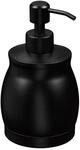 Relaxdays Seifenspender, 390 ml, Edelstahl, nachf&uuml;llbar, Seife, Duschgel,