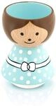 Lucie Kaas BF01MG Eierbecher, Buchenholz, 7cm