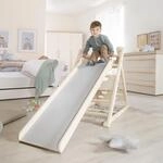 roba Rutschbrett aus Holz - Zubeh&ouml;r f&uuml;r Kletterdreieck & Spielturm -...