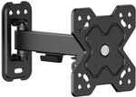 PureMounts TV Wandhalterung Wand Halterung VESA 100 schwenkbar neigbar