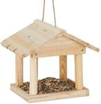 Relaxdays Vogelhaus zum Aufh&auml;ngen, Vogelh&auml;uschen Garten und Balkon,...