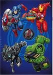 Marvel Wandtattoo von Komar - Avengers Mech Strike - 50 x 70 cm (Breite x...