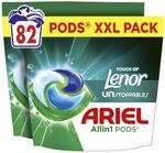 Ariel Pods Touch of Lenor Unstoppables Universal Waschmittel, 82 W&auml;schen
