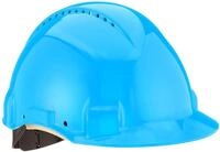3M Schutzhelm, Uvicator, Pinlock-Verschluss, bel&uuml;ftet, Lederschwei&szlig;band, Blau,