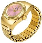 Ice-Watch &ndash; Chouchou &ndash; Ringuhr f&uuml;r Damen mit dehnbarem Edelstahlarmband...