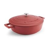 MasterClass Gussaluminium-Auflaufform, rot, flach, 28 cm, 4 Liter,...