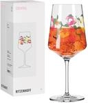 RITZENHOFF 2841023 Cocktailglas 500 ml - Serie Sommerrausch - Motiv Kussmund...