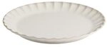 APS 85604 Teller ARUMI - Melamin, &Oslash; 26 cm, wei&szlig;/beige, stapelbar