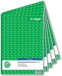 SIGEL RA415/5 Reisekostenabrechnung monatlich, A4, 50 Blatt, 5er Pack