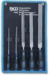 BGS 70098 | Werkstattfeilen-Satz | 5-tlg. | Feilen-Set | Flachstumpf-,...
