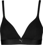 PUMA Women's Cotton Triangle Short Top, Black, X-Large