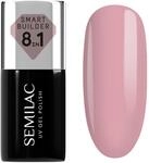 Semilac UV Nagellack Smart Builder 802 Nude Rose 7 ml &ndash; Ged&auml;mpftes Ros&eacute;, 8-in-1