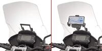 Halterung zur Montage am Windschild f&uuml;r Navi S902A