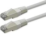 ROLINE Patchkabel Cat.6 (Class E), PoE, S/FTP (PiMF), wei&szlig;, 15 m